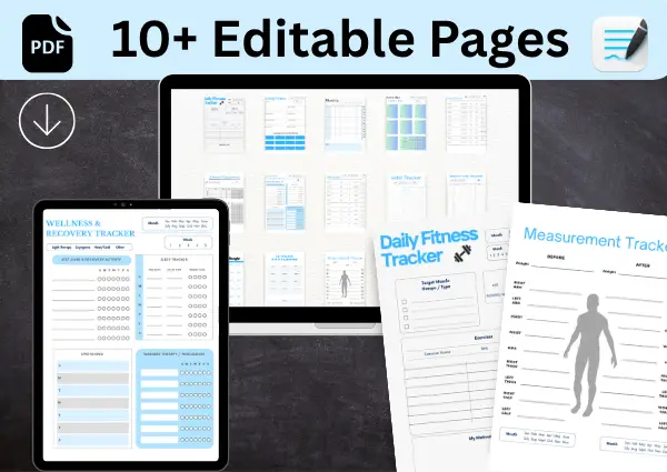 Digital Planner for wellness